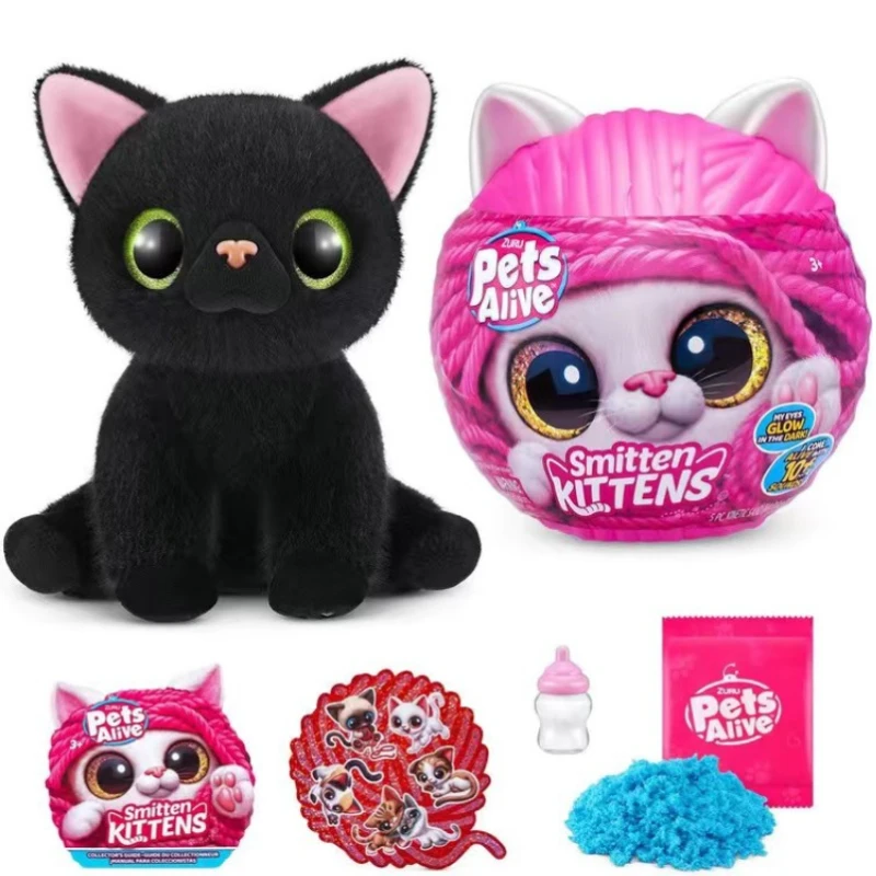 New Surprise Doll New Product Zuru Pet Pet Wool Cat Girl Cartoon Doll Vocal Toy Birthday Present