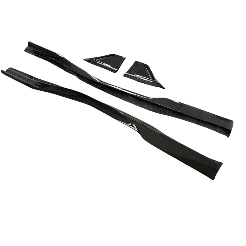 

Dry Carbon Fiber Material Side Skirt F8 Side Shovel Suitable for Ferrari F8 to M Style Body Kit