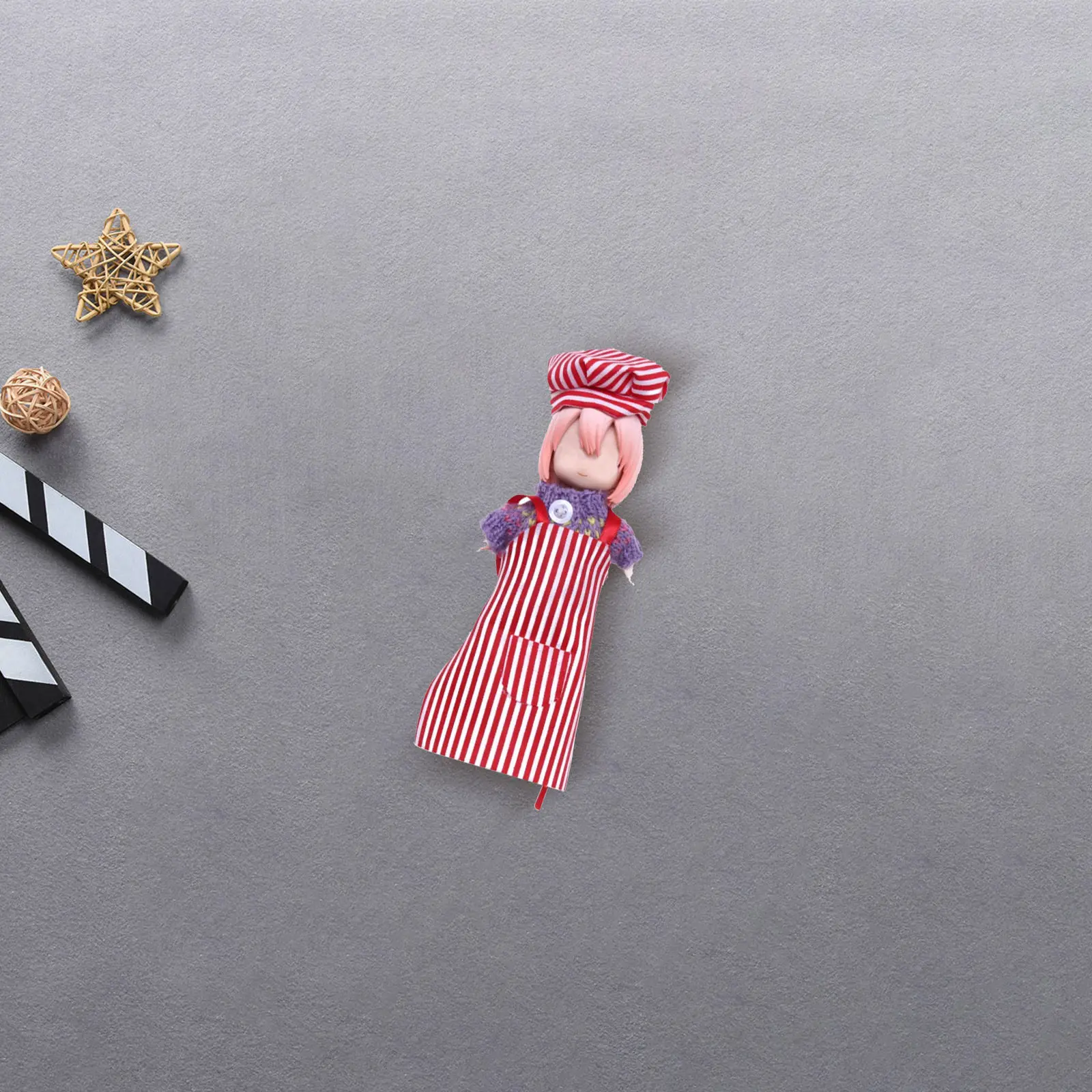 ミニシェフエプロンと帽子セット ミニチュアドールハウス キッ - Baking Kitchen Set Up のレビューと価格