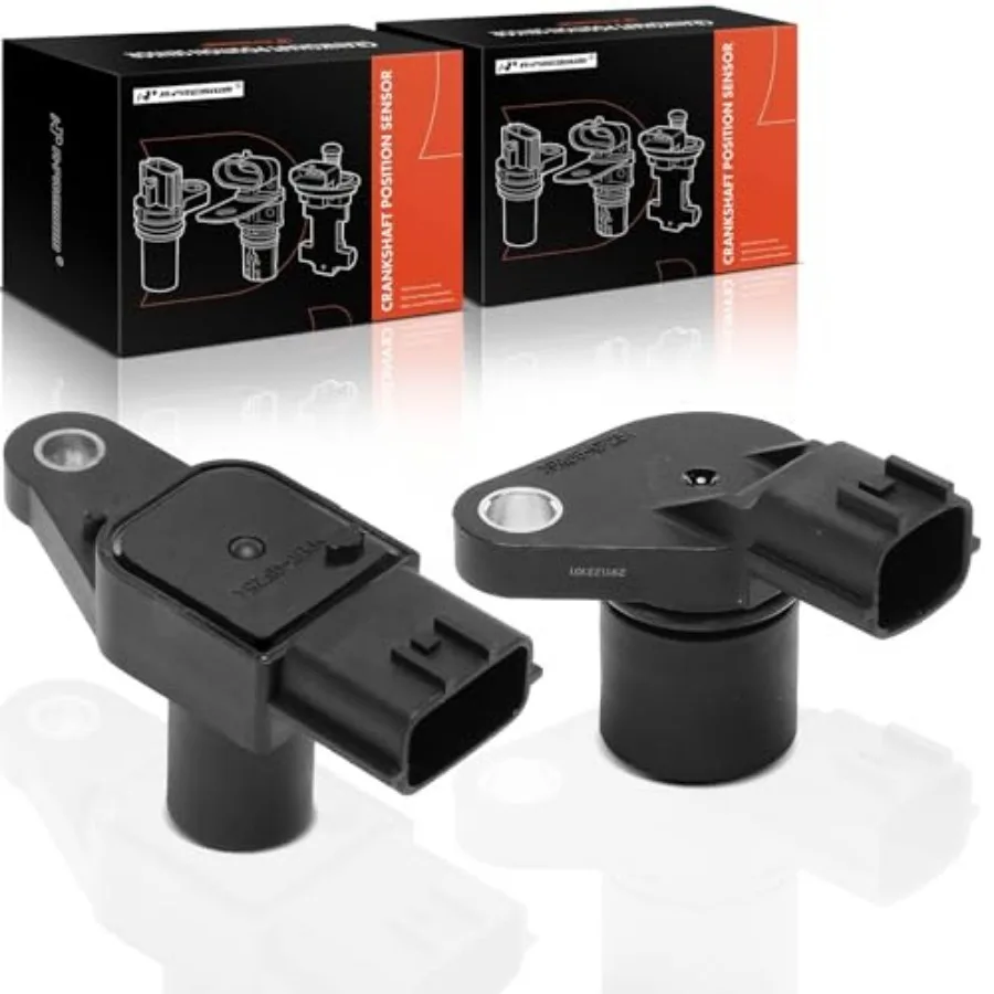 

2-PC Engine Camshaft Crankshaft Position Sensors Compatible with Nissan Pathfinder 2001-2002 3.5L and Infiniti QX4 2001-2002 3.