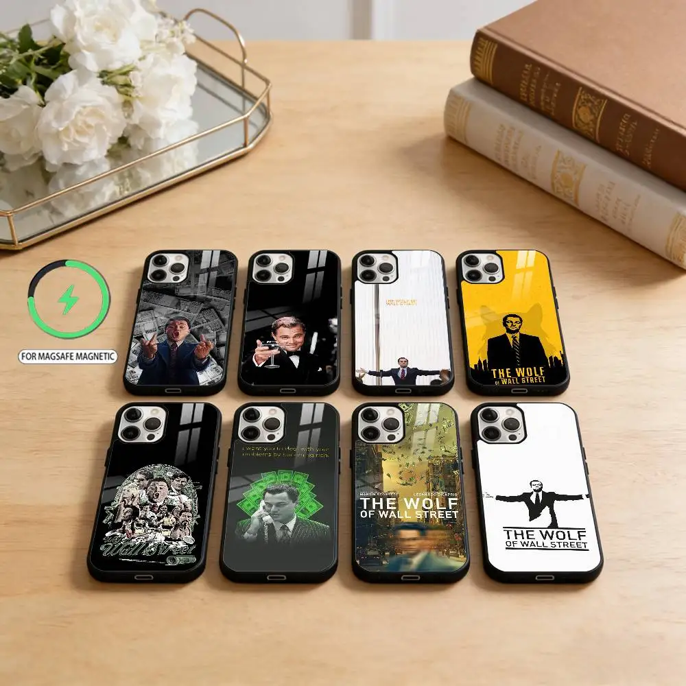 

TV The W-Wolf of W-Wall S-Street Phone Case For iPhone17,16,15,14,13,12,11 Plus,Pro Max Magnetic For Magsafe Wireless Charging