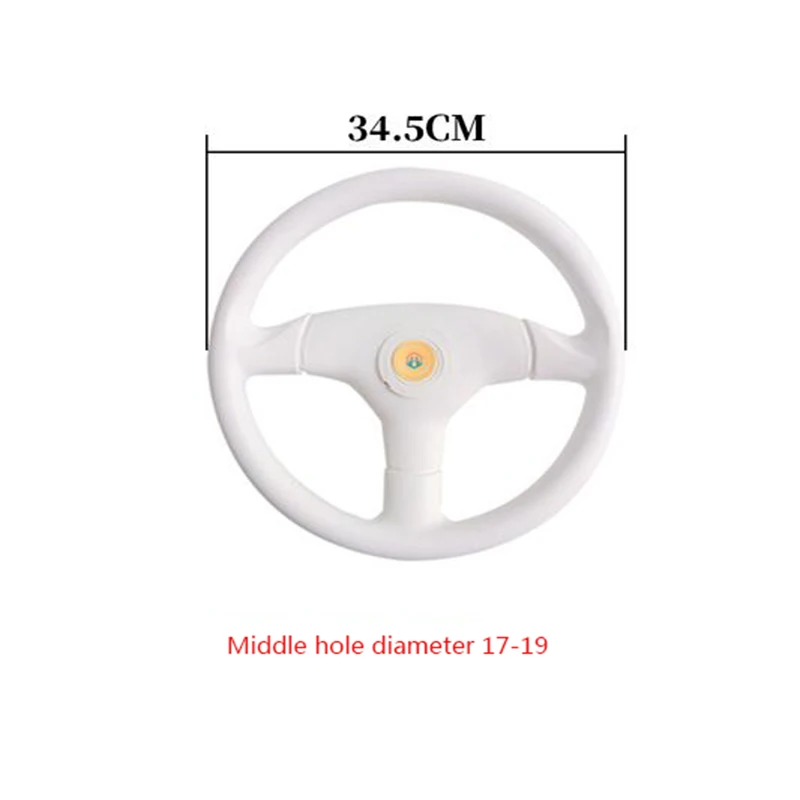 Marine Steering Wheel Yacht Luxury Zinc Alloy Multi-wheel Steering Wheel Steering Gear Speedboat Fishing Boat Rubber Boat