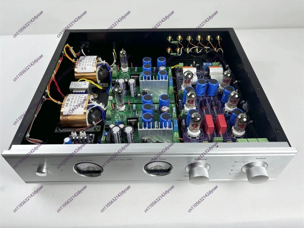 Excellent JP200 EU Version  12AX7/ECC83 Electronic Tube HIFI Preamplifier 6Z4 OR 6X4 Rectifier.Coupling Capacitance