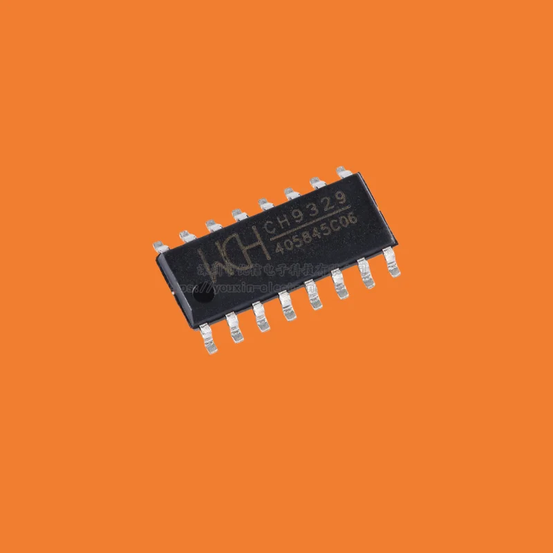 10PCS/original genuine CH9329 SOP-16 serial port to standard USB HID device keyboard and mouse chip