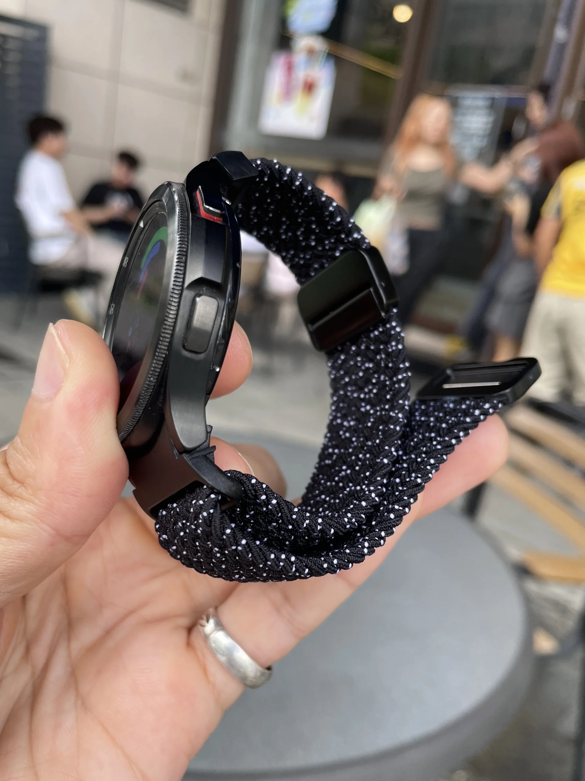 

No Gaps Braided Band For Samsung Galaxy Watch 7 6 5 4 44mm 40mm/5 pro magnetic bracelet Galaxy watch6 watch4 classic 47 43 strap