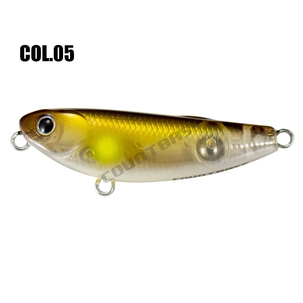 Countbass Surface Pencil Fishing Lure 52mm 5.5g Topwater Stick Bait Bass Leurre Peche Hard Lure Armed with VMC Hooks BZ