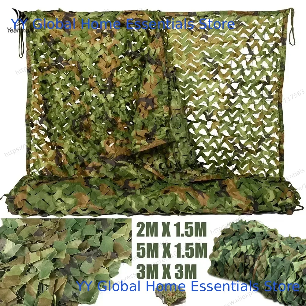 Filet de Camouflage militaire 4M x 5M, tente en toile de l'armée pour piscine, plage, Gazebo, jardin, abri solaire, Jungle, désert
