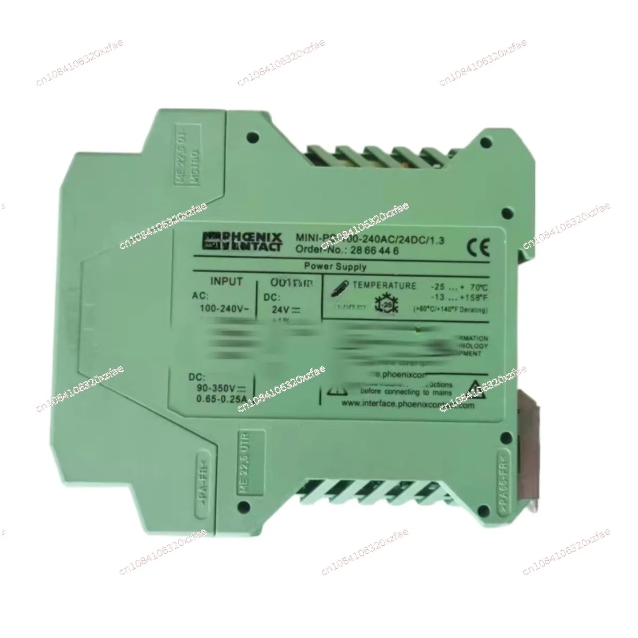 For PHOENIX CONTACT Power Supply Unit - MINI-PS-100-240AC/24DC/1.3 - NO.2866446