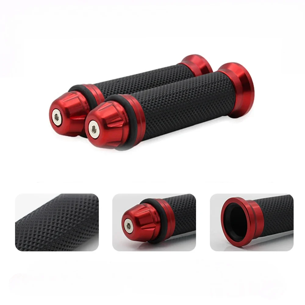 7/8 inch 22mm Motorcycle Grips Hand Grips Handlebar For Aprilia Victory Honda Suzuki Kawasaki Yamaha BMW Ducati