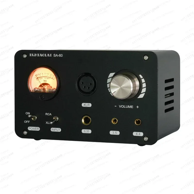 

Полностью балансный усилитель для наушников HIFI, драйвер 600 Ом, сбалансированный выход TPA6120A, профессиональный усилитель для наушников, VU Table