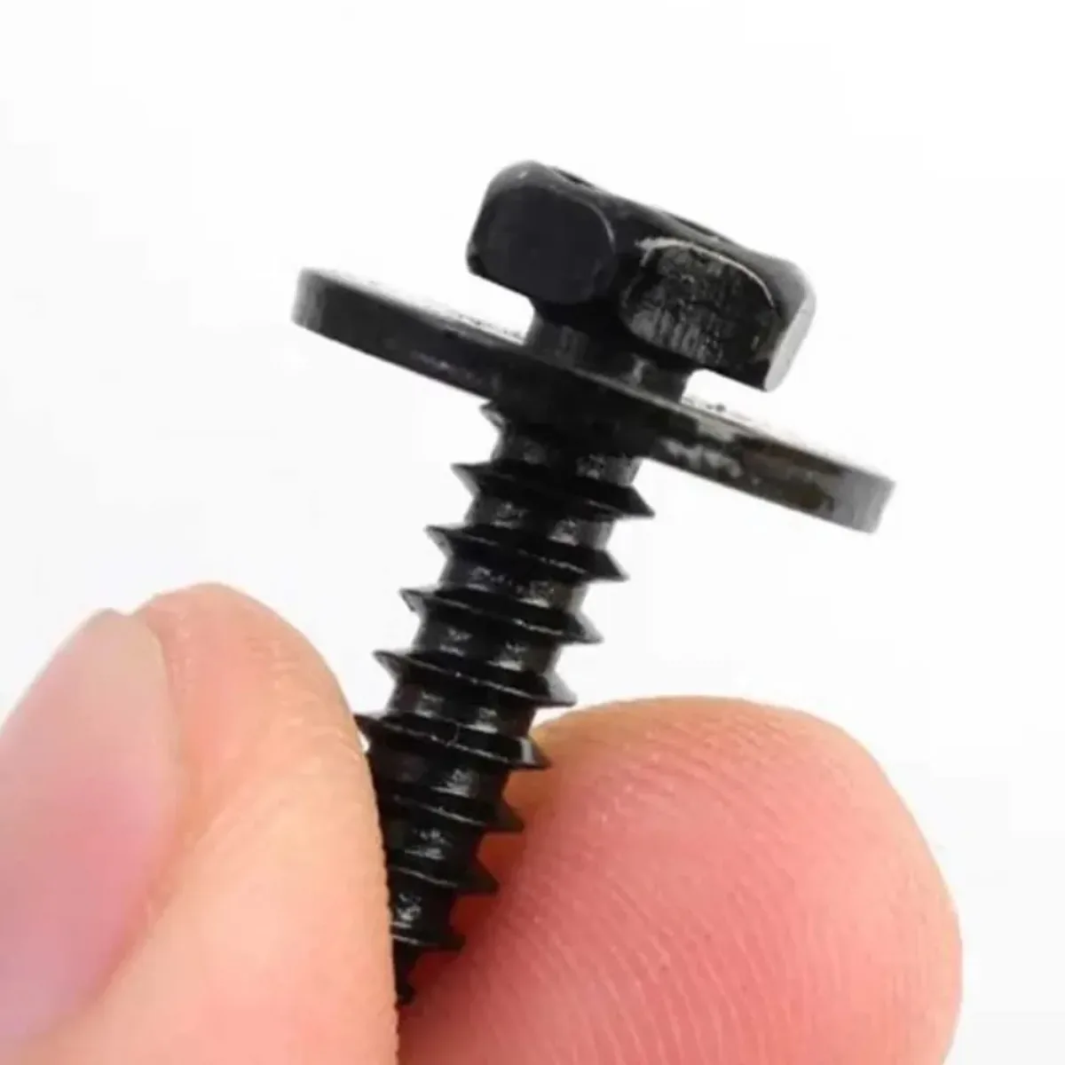 40pcs Car Screw Base Fasteners Heavy Duty Metal U-Shaped Clips Fender Bumper Protection Interior Trim Uses For Auto Parts