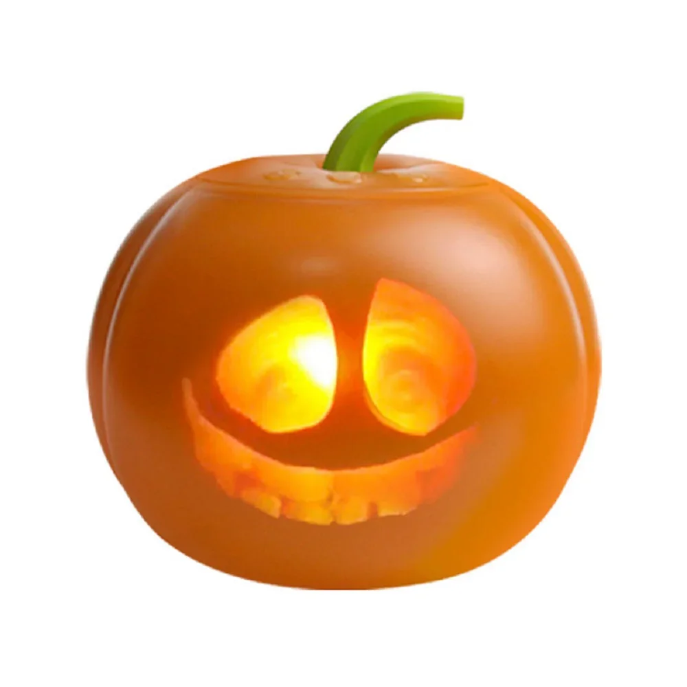 2021 New Creative Halloween Pumpkin Projection Lamp Animated Talking  LED Light for  Home Party Decor