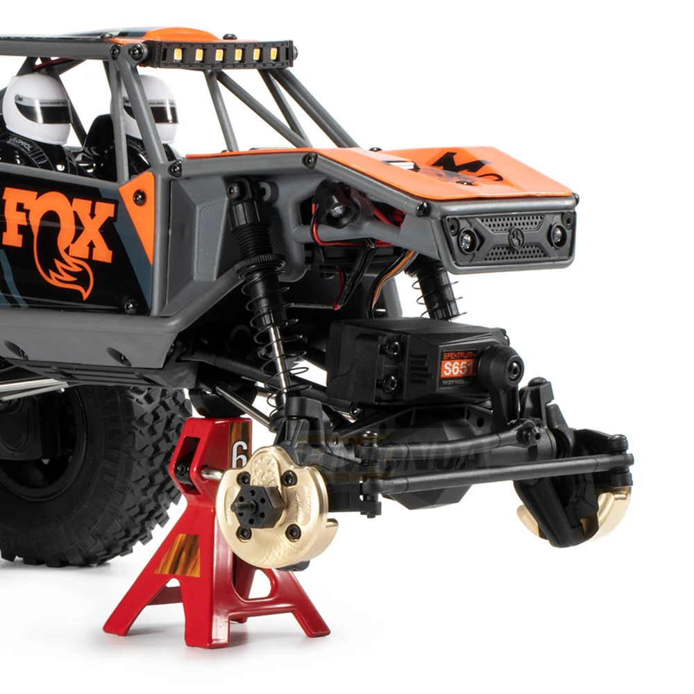 UTB18 mosiężne ciężary przednia tylna oś Portal pokrywa sześciokątne piasty na samochód zdalnie sterowany RC Axial 1/18 Capra Unlimited Trail Buggy