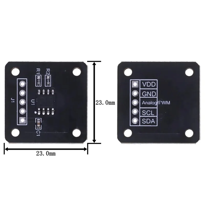【HEISS VERKAUF】 14-Bit hochpräziser Winkelmesssensor Winkelmesssensormodul für Arduino