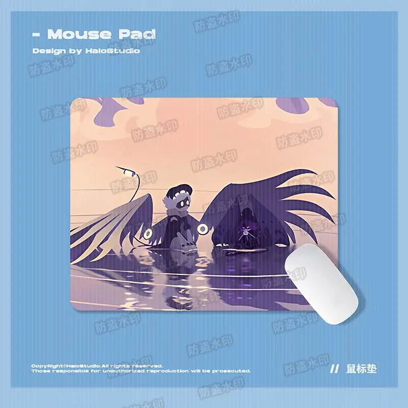 Murder Drones Office Mouse Pad, Large Desk Mat for Laptop Keyboard Non‑Slip Desk Pad Desktop Protector for Work Home Supplies