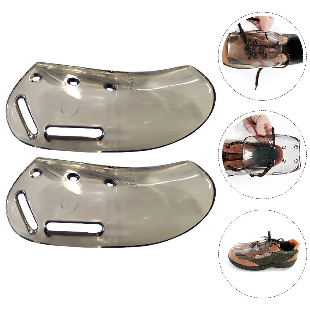 Foot Labor Insurance Shoe Protector Work Boots Outdoor Accessory Breathable Toe Grey Shoes Parts