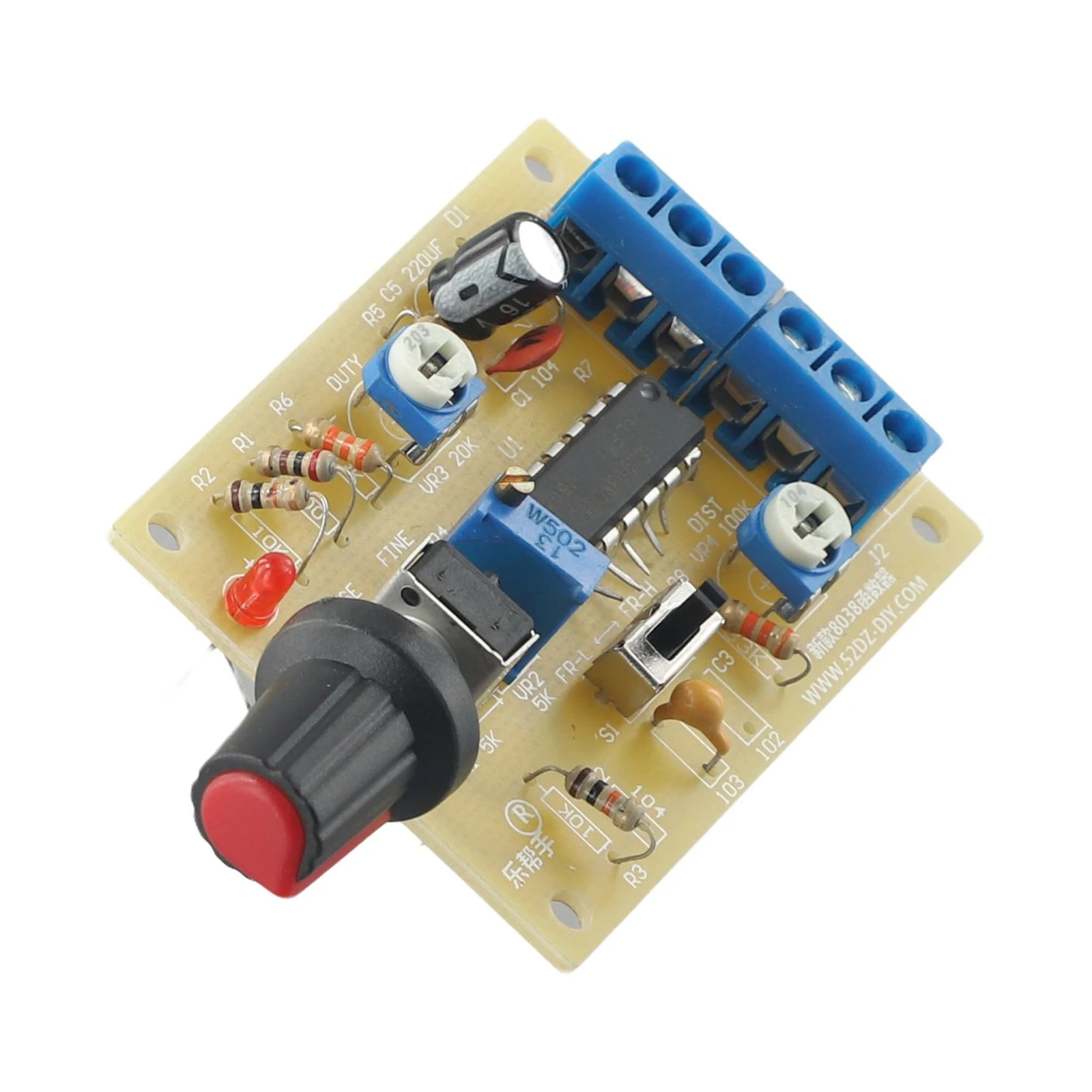 DIY Electronic Kit Signal Generator Kit Circuit Board 12V Resistive Element Single -piece For Electrical Testing