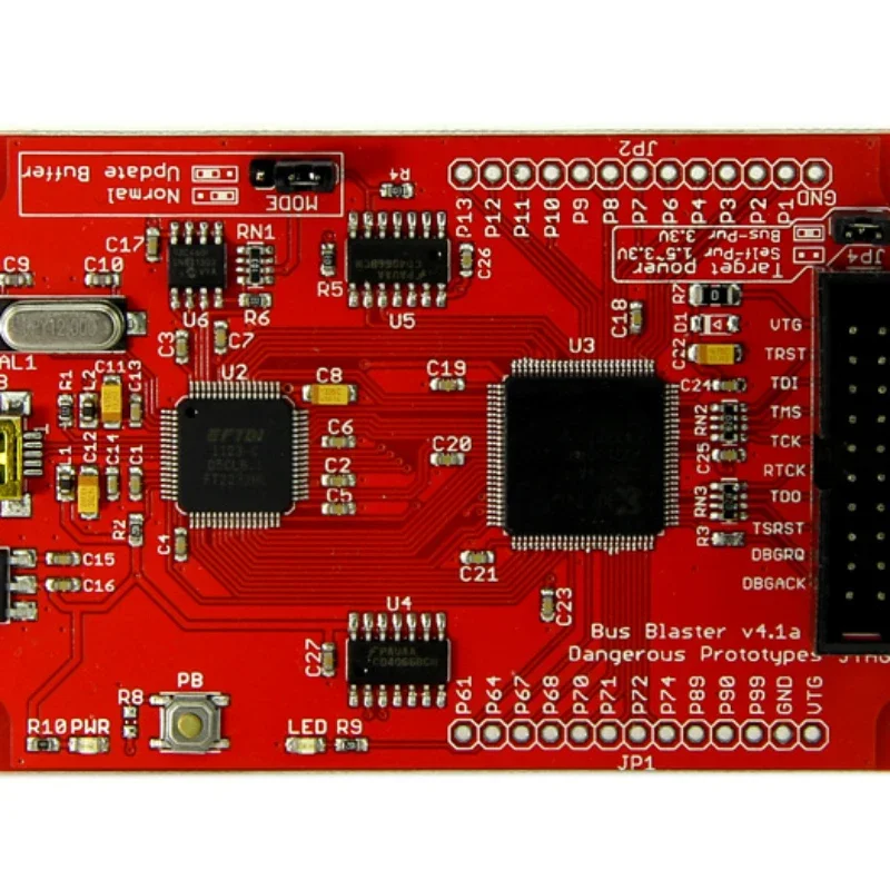 

Шина Blaster V4 для комплекта MIPS OpenOCD. Отладочный адаптер