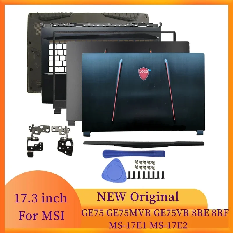 Cho MSI GE75 GE75MVR GE75VR 8RE 8RF MS-17E1 MS-17E2 Laptop Nắp Lưng Nắp Trước/Bản Lề/Palmrest/Dưới Ốp Lưng 3077E1A211Y311