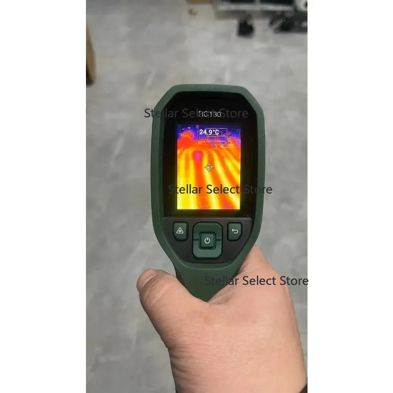 IRC130 High-Resolution Plastic Thermal Imaging Camera with Adjustable Emissivity IP54 Rated for Predictive Maintenance