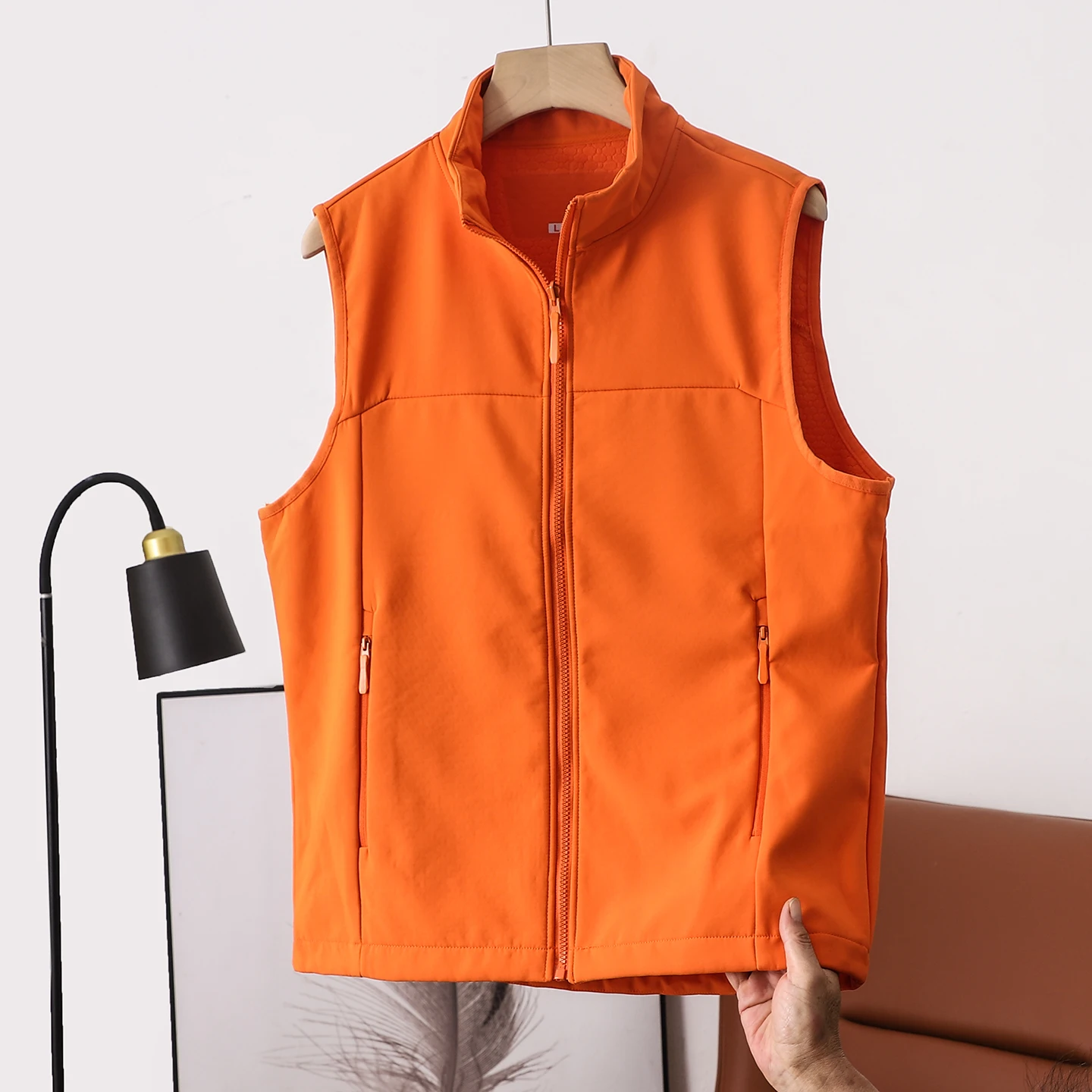 High-Quality Fashionable Soft Shell Vest Outdoor Windproof Waterproof Shoulder Jacket Autumn Winter Warm Vest