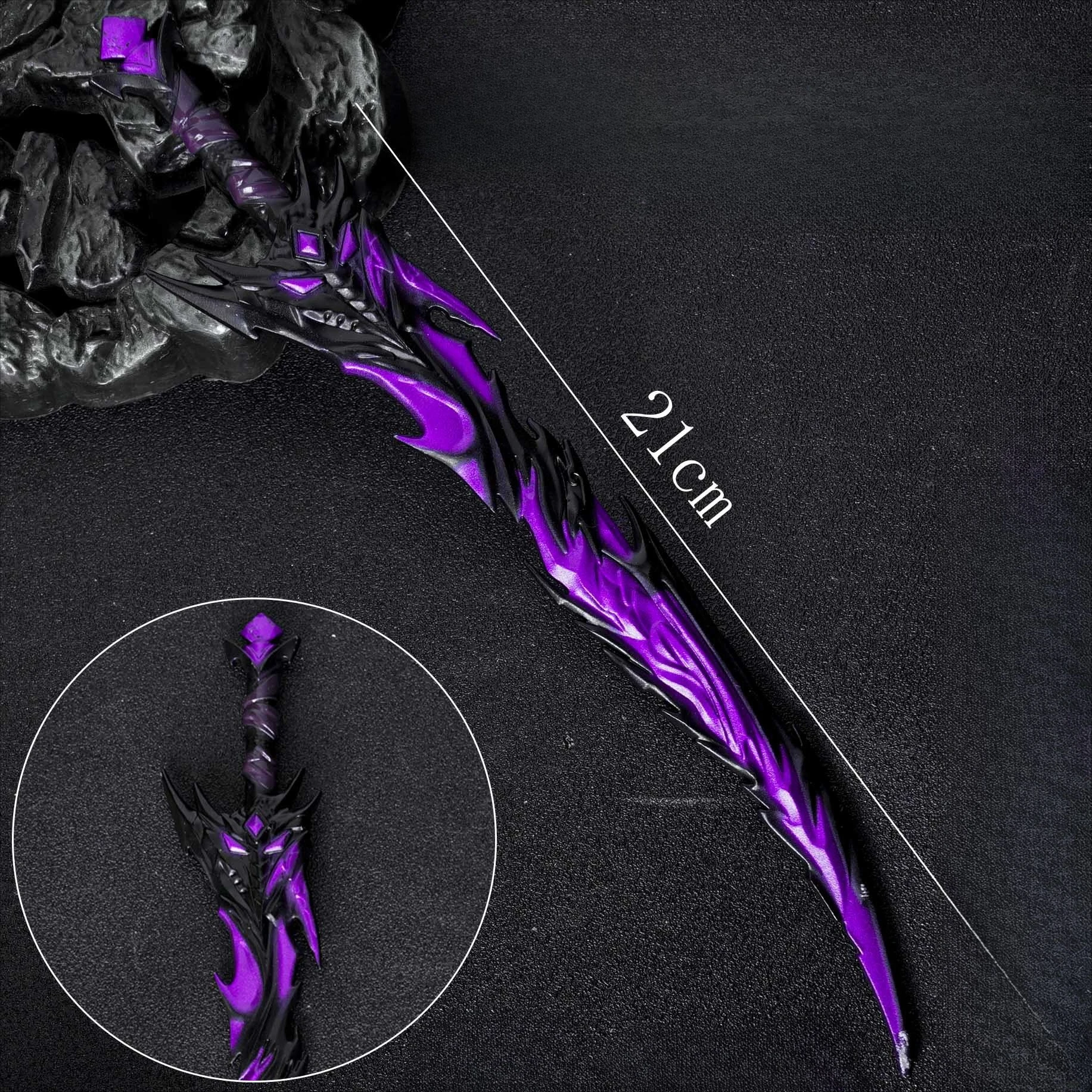 35 سنتيمتر/13.78in لعبة للسلام لعبة الأسلحة الطرفية نموذج عرض سطح المكتب الحلي جمع هدية عيد ميلاد لفتاة ألعاب أولادي