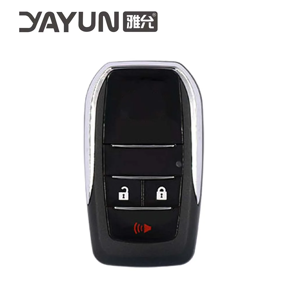 YAYUN AKTYF126 2+1 Buttons RAV4 Reiz Vios Crown car straight remote control modified folding key shell For Toyota/Camry
