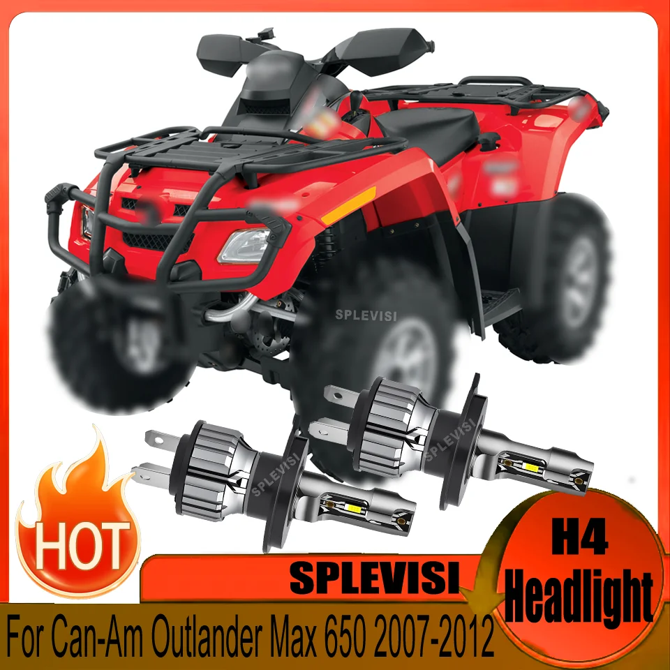 

Transform Your Night Driving Experience h4 led motorcycle headlight For Can-Am Outlander Max 650 2007 2008 2009 2010 2011 2012