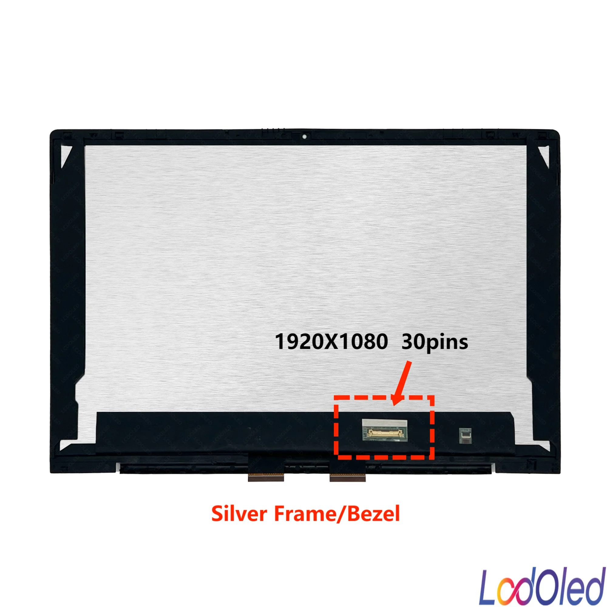 Imagem -03 - For For para hp Envy 13-ba0003tu 13-ba1006tu 13-ba1008tu Ips Fhd Lcd Display Toque de Vidro Digitador Assembléia 100 Srgb 1920x1080 13.3