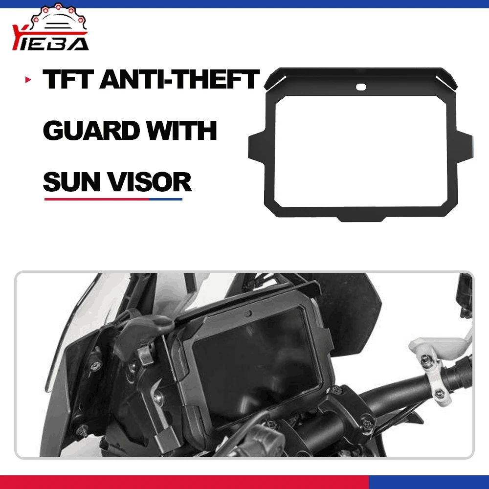 For PAN AMERICA 1250 S PA1250S RA 1250 PAN AMERICA 1250 2021 - 2022 2023 TFT Theft Protection With Sun Visor Meter Frame Cover