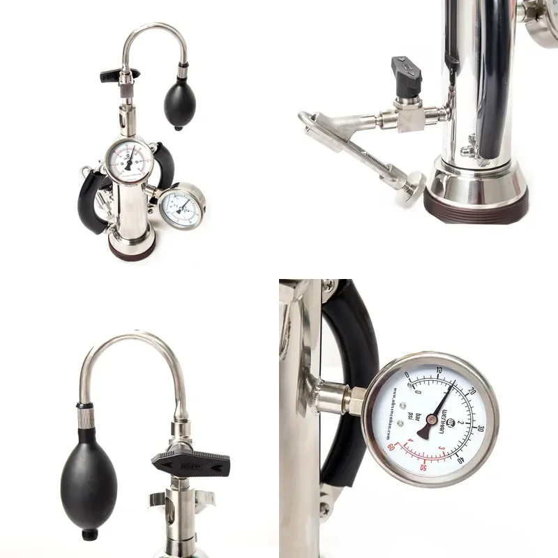 

Wenhan Flow Beer CO2 Tester SS304 Volume Meter for Accurate Measurement with 3-Year Warranty for Beverage Dispensing