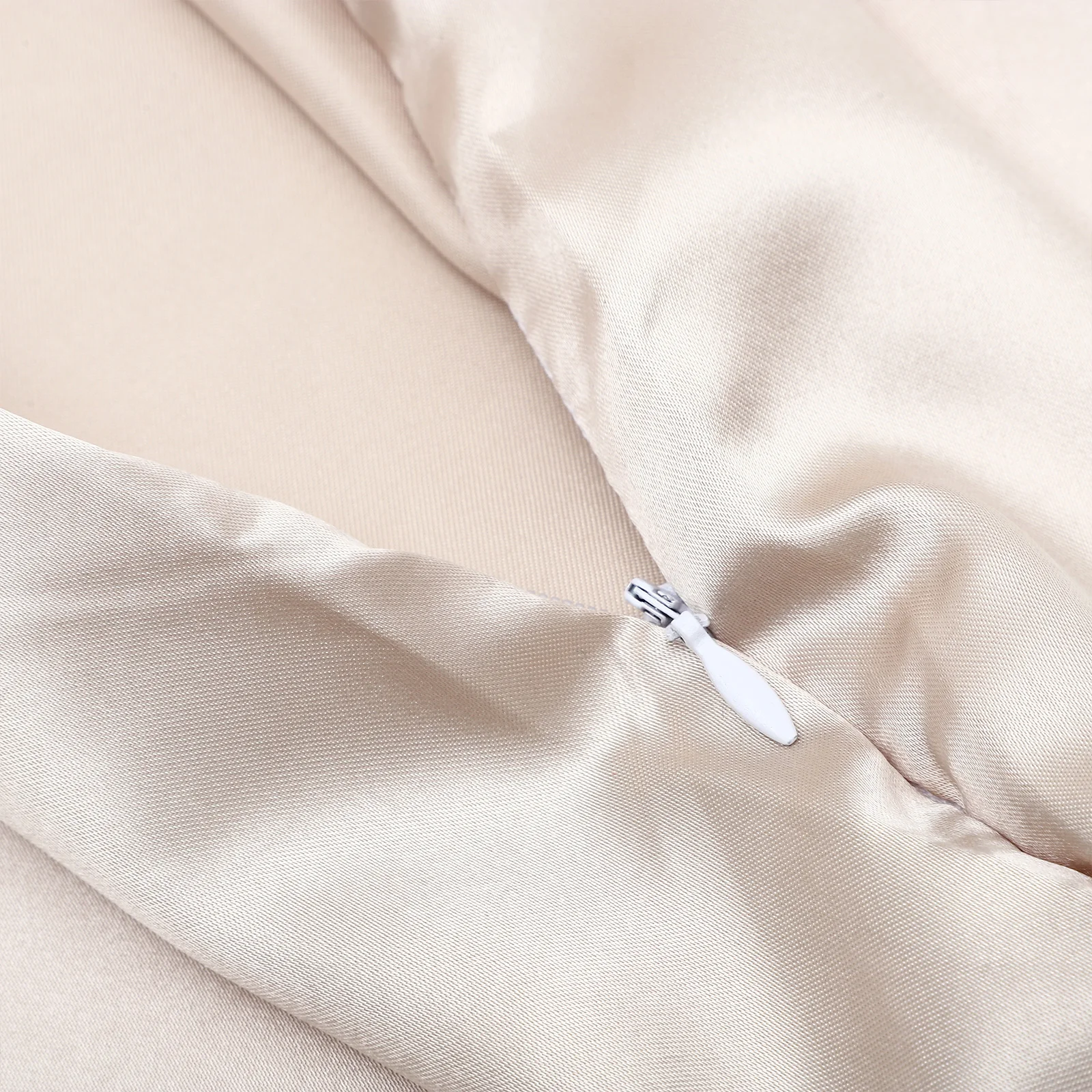 

2 Pcs Protective Case Silk Pillowcase Individual Polyester Bedroom Cushion Cover