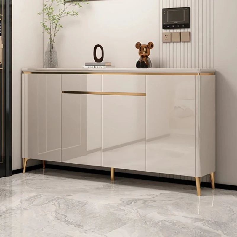 رف أحذية فاخر للمدخل منظم رف مدخل داخلي مدخل قاعة خزانة خذاء تخزين متعدد الوظائف منتجات Muebles المنزلية