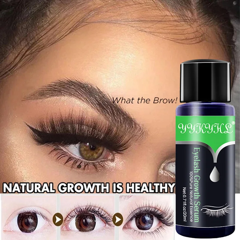 Eyelash Growth Eye Serum 7 Day Eyelash Enhancer Longer Fuller Thicker Lashes Eyelashes and Eyebrows Enhancer Eye Care