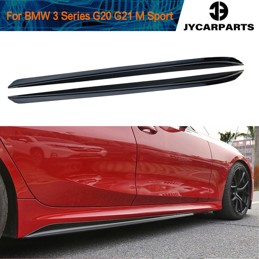 G20 ABS Side Skirt Extensions Lip for BMW New 3 Series G20 New 3 Series 320 330 340 2019 - 2025 Body Kits Side Skirts