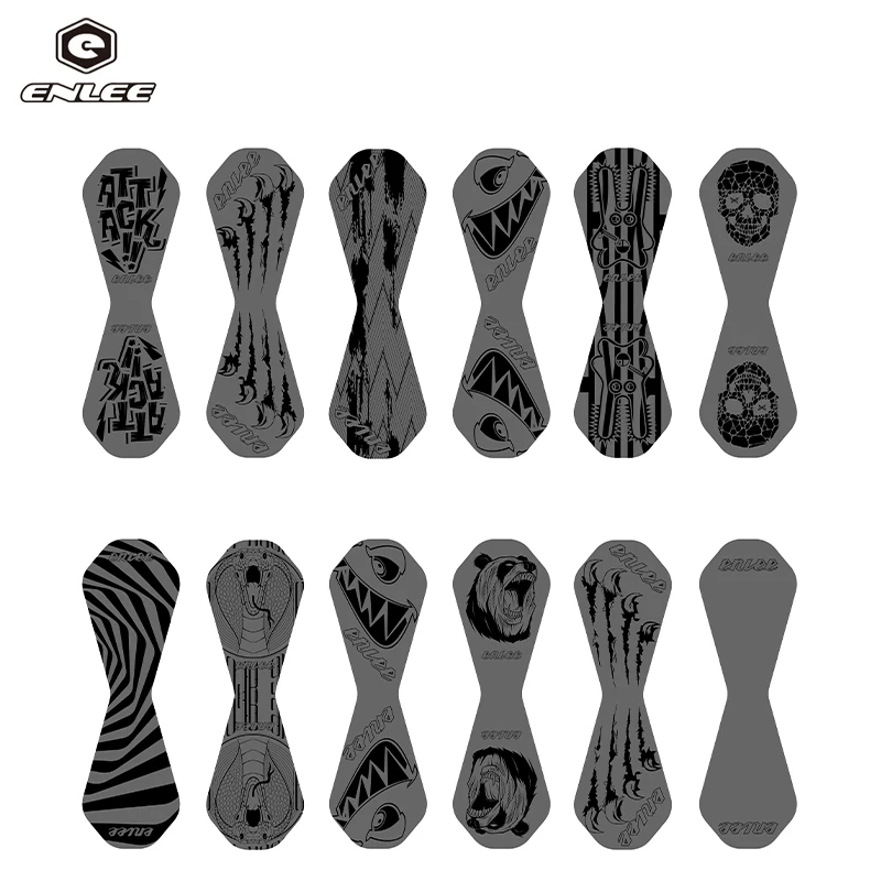 ENLEE Bike Reflective Sticker Printed Night Running Reflective Strip Anti-slip Camping Reflective
