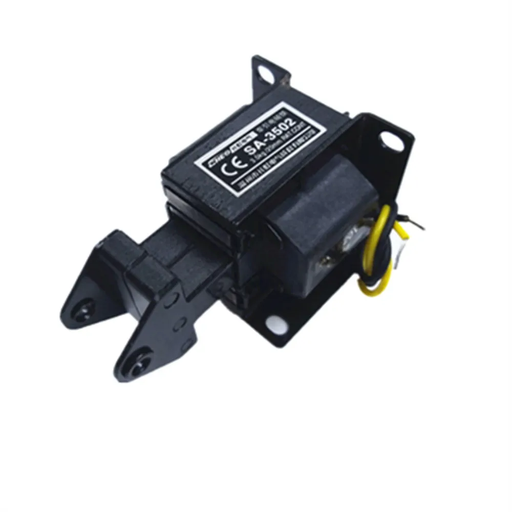 Imagem -02 - Força 20 mm Curso Puxar tipo Eletroímã Solenóide Mq6-3n 1pc Sa3502 Ac110v 220v 380v 3kg