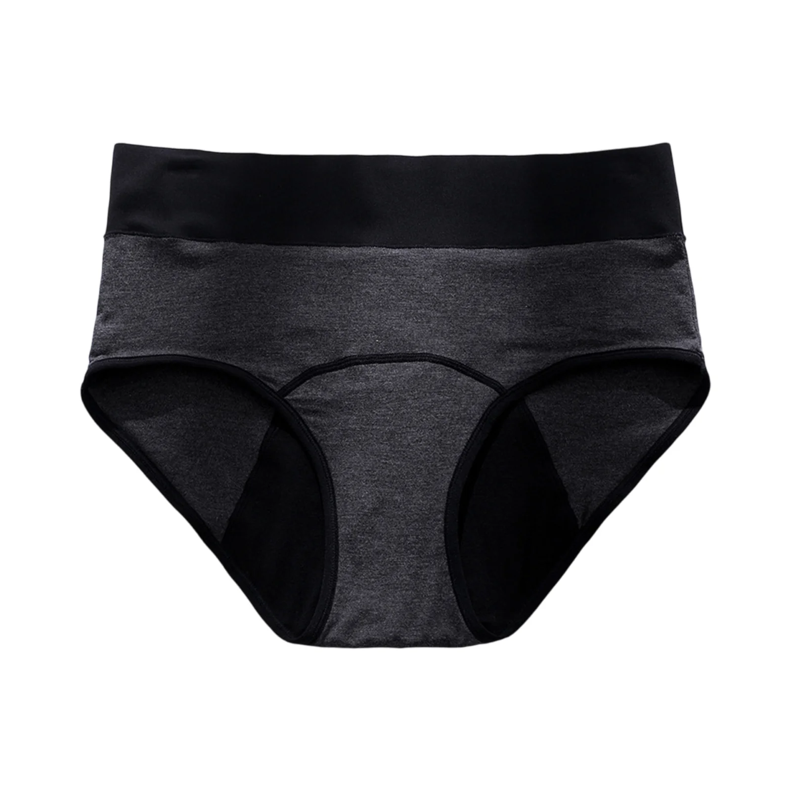 Mid Waist Women's Period Panties Breathable Leakproof Soft Stretchy Menstrual Underwear Ladies Daily Wear Sanitary Briefs image 5