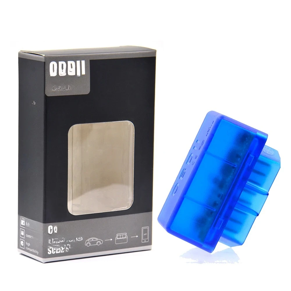 OBDII ELM327 V1.5 Bluetooth PIC18F25K80 Works Multi-Cars Diesel Supports All OBDII Protocols ELM 327 V1.5 For Android Wireless