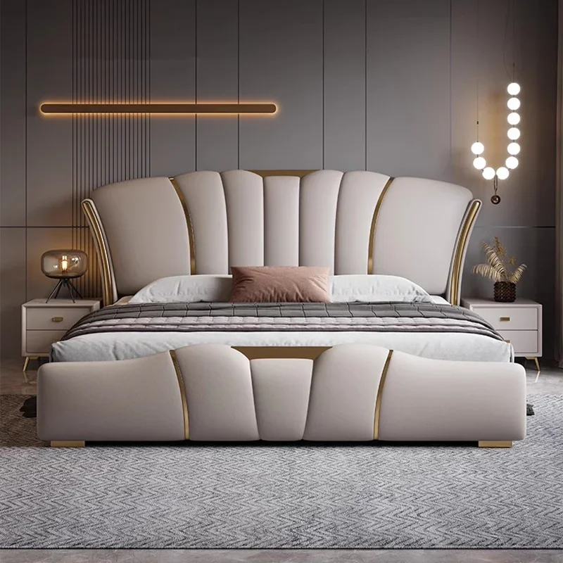 

Modern Bedrooms Bed Unique Nightstands Queen Size Beds Multifuncion Reading Camas De Matrimonio Dormitorio Home Decoration