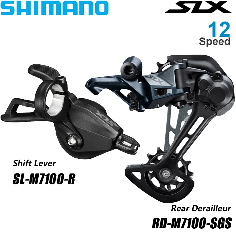 SHIMANO SLX M7100 1x12S Groupset 12 Speed SL-M7100-R Shifter RD-M7100-SGS M7120 Rear Derailleur Original Bike Parts