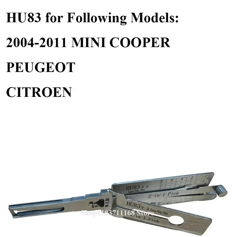 

LISHI 2 IN 1 HU64 HU66 HU92HU101 HU83 HU100 HU100R HY20R VA2T K5 HON66 TOY2 SIP22 TOY48 HU100(10) HY20 HU162T8 FOR FORD2017 2IN1