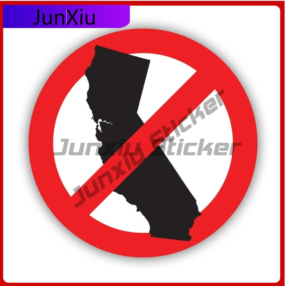 

Anti Cali No California Sticker Creative Decals Uv Protected Californication Go Back To Ca Cali Auto Decor Car Sticker Vinyl
