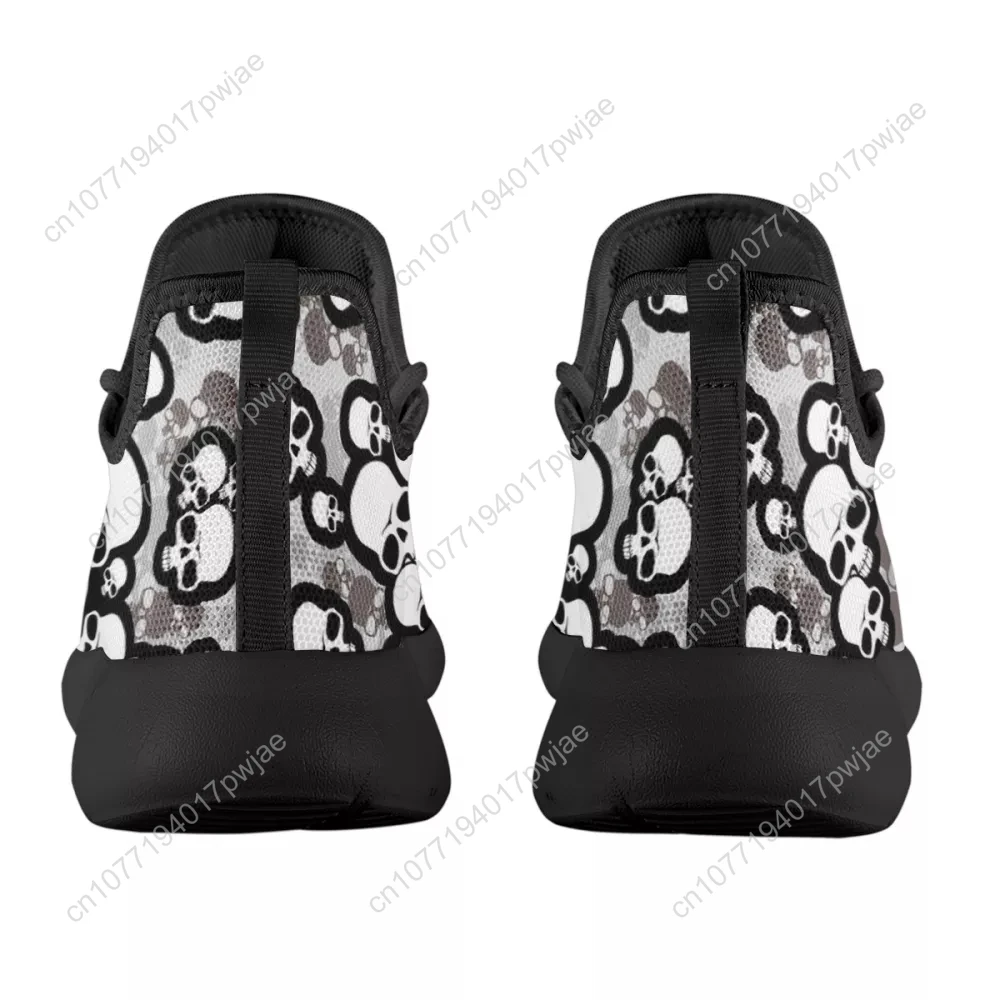 Zapatillas deportivas de punto con estampado médico para mujer, zapatos planos de malla transpirable, divertidos, para enfermería, otoño