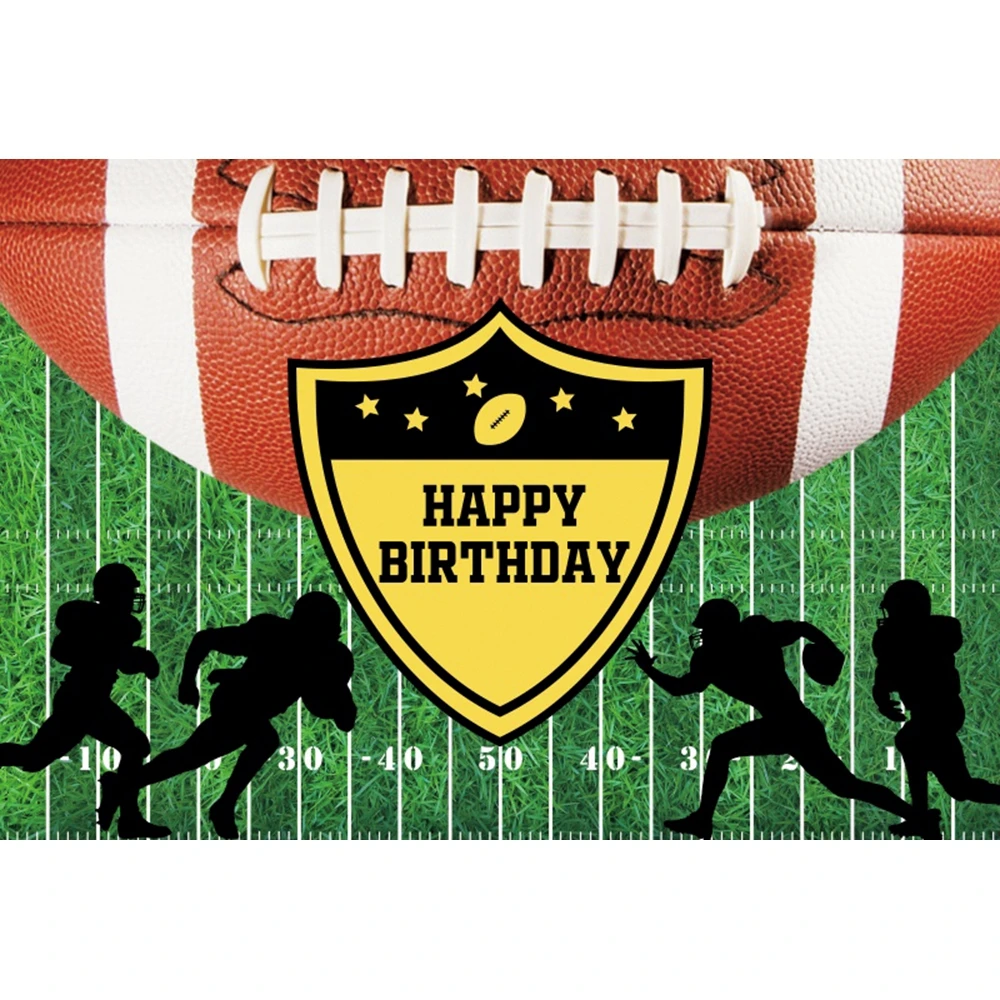 خلفية الصبي الرجبي لمس ، كرة القدم الأمريكية ديكور الحفلات الرياضية ، خلفيات التصوير الفوتوغرافي ، صور فوتوغرافية الدعائم