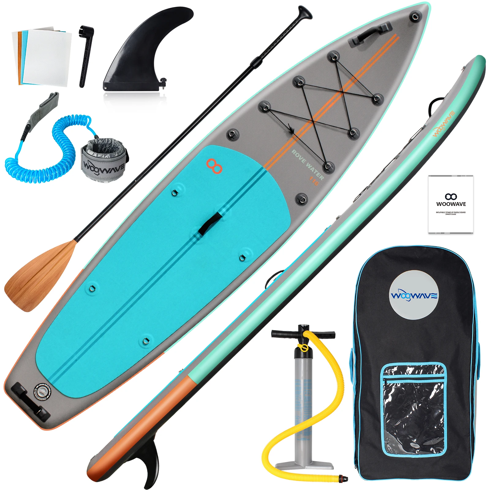 

11'6"X31'5" X6" Inflatable Stand up Paddle Board ultra Stable All Round sup Boards Inflatable Paddleboard for Surfing