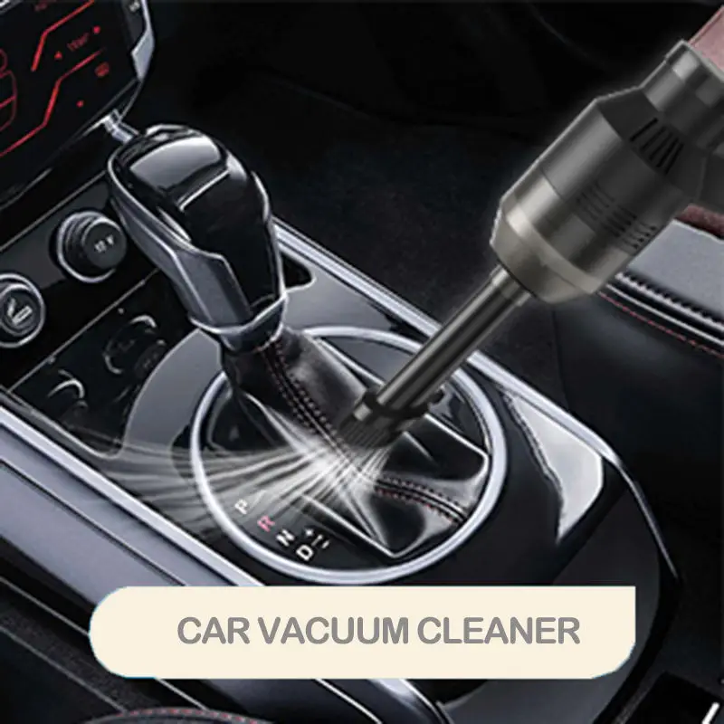 مكنسة كهربائية صغيرة محمولة للسيارة رطبة وجافة 2 في 1 من النوع c USB لاسلكية محمولة للمنزل والمكتب والمطبخ