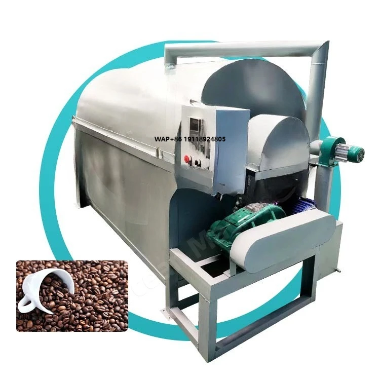 Secador Rotatorio de Silo para Granos de Arroz, Cacao y Otros Productos, con Calefacción Industrial a Gas y Biomasa (Turba de Coco)