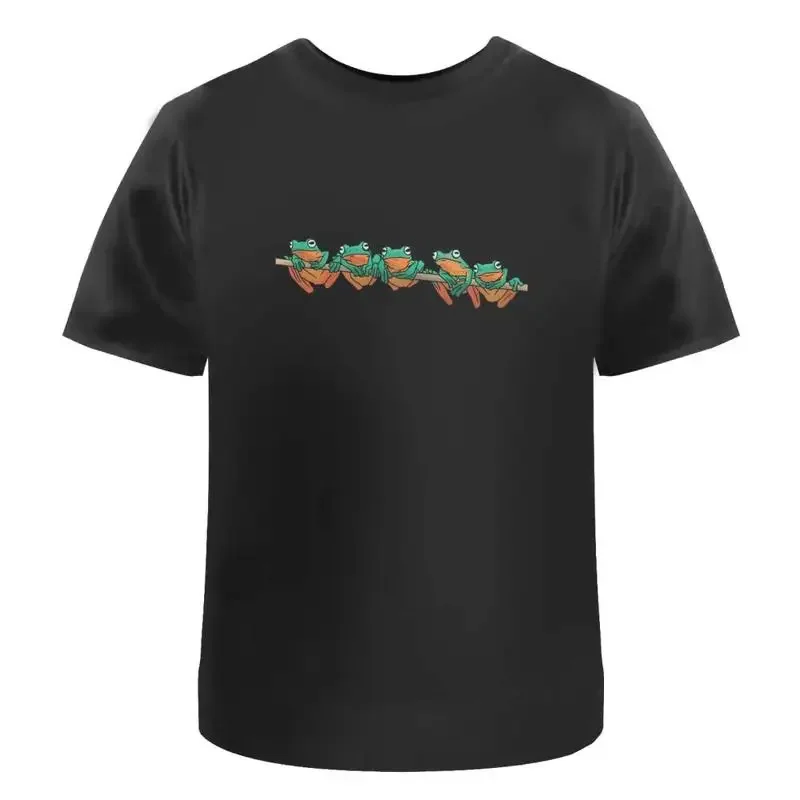 Tree Frog Family' T Shirt 100 Cotton S Xxl Ta037959