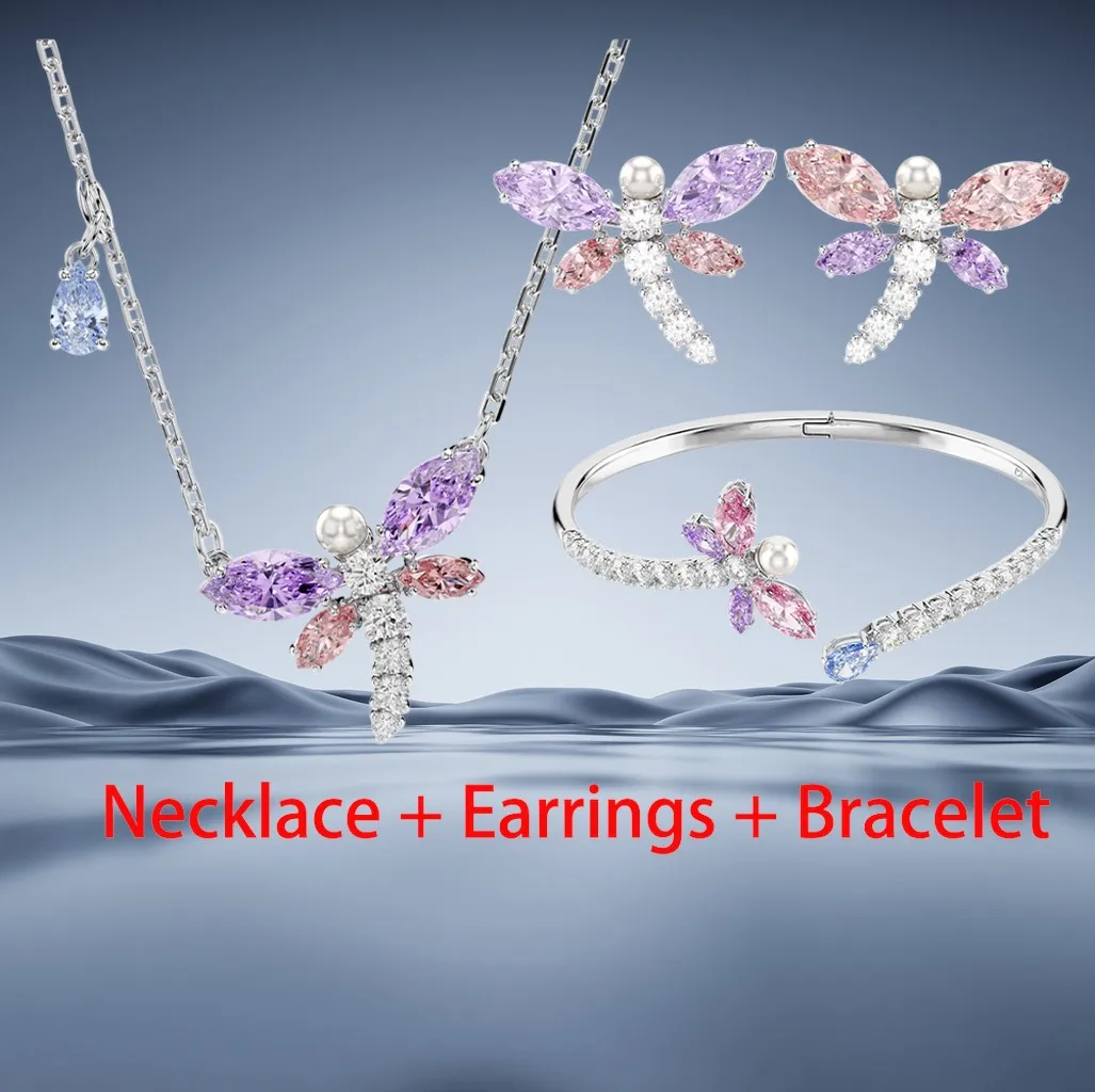 2026 New Arrival Mixed Cut Beautiful Ladies Office Chic Fashion Jewelry Timeless Classic Elegant Choice